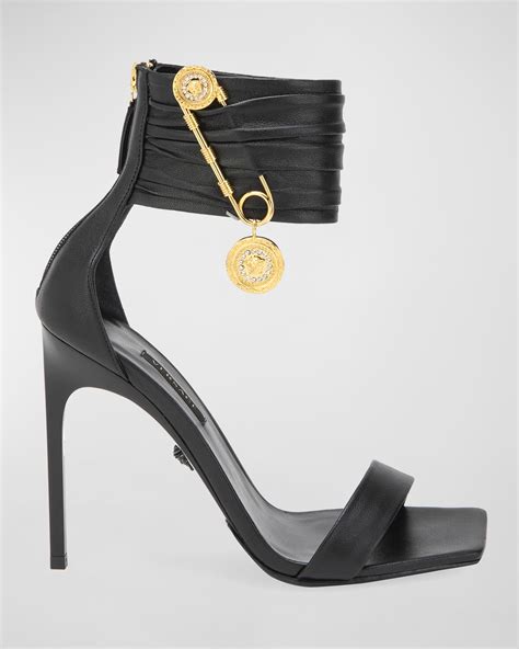 versace safety pin sandal|gianni Versace safety pin dress.